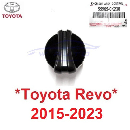 ศูนย์แท้ ปุ่มใหญ่ ลูกบิดแอร์ TOYOTA REVO 2015 - 2022 โตโยต้า รีโว่ ปุ่มแอร์ รถยนต์ สวิทซ์แอร์ ปุ่มปรับ แอร์ HILUX