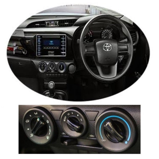 ศูนย์แท้ ปุ่มใหญ่ ลูกบิดแอร์ TOYOTA REVO 2015 - 2022 โตโยต้า รีโว่ ปุ่มแอร์ รถยนต์ สวิทซ์แอร์ ปุ่มปรับ แอร์ HILUX - Image 2