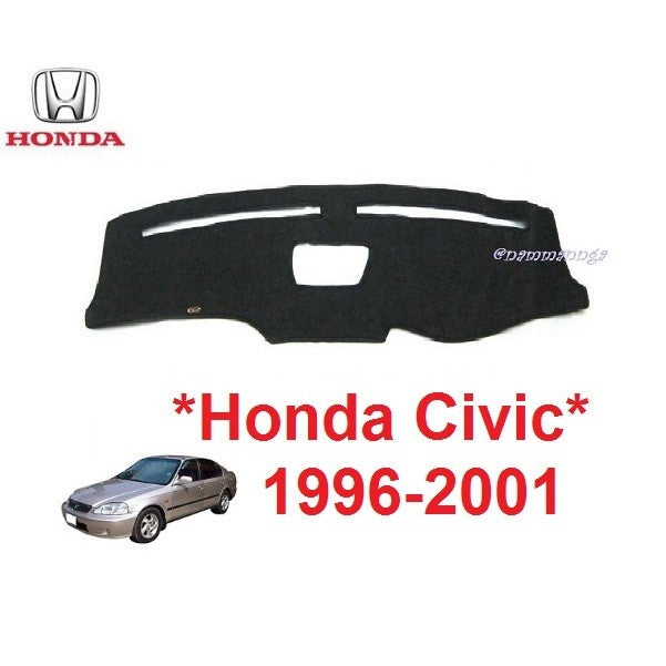 พรมปูหน้ารถ Honda Civic EK 1996 - 2000 ตาโต ฮอนด้า ซีวิค พรมปูคอนโซลหน้ารถ พรมปูแผงหน้าปัด พรมคอนโซล พรม พรมในรถยนต์ พรม