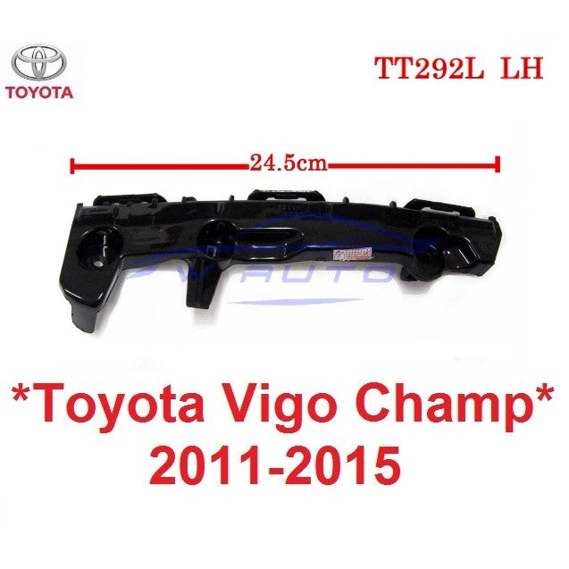 1คู่ ขายึดกันชนหน้า Hilux Vigo Champ 2012 - 2014 โตโยต้า วีโก้ แชมป์ ตัวยึดกันชน 2013 พลาสติกยึด กิ๊บล๊อคกันชน Toyota - Image 2