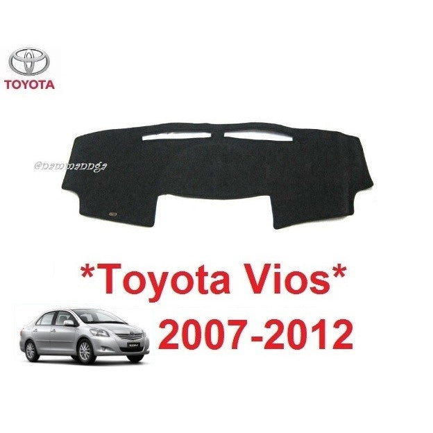 พรมปูคอนโซลหน้ารถ Toyota Vios 2007 2008 2009 - 2012 โตโยต้า วีออส พรมคอนโซล พรมคอนโซน พรมหน้ารถ พรมหน้าปัด