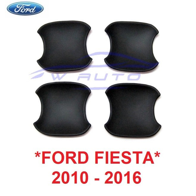 ถาดรองมือเปิดประตู สีดำด้าน FORD FIESTA 2010 - 2016 ถ้วยมือเปิด ฟอร์ด เฟียสต้า เบ้ารองมือเปิด กันรอยประตู เบ้ามือเปิด