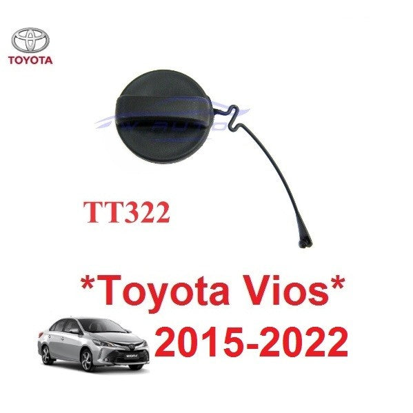 ฝาถังน้ำมัน ตัวใน TOYOTA VIOS 2015 - 2022 ฝาปิดถังโซล่า โตโยต้า รีโว่ วีออส จุกปิด ที่ปิด ถังน้ำมัน REVO ฝาปิดถังน้ำมัน