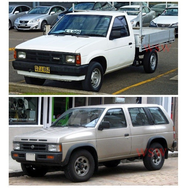 กรอบ เบ้ามือเปิดประตู อันใน NISSAN BIG-M D21 1986 -1997 เบ้ารองมือเปิด เบ้ามือ BIG M นิสสัน บิ๊กเอ็ม มือดึงประตู ขอบ - Image 5