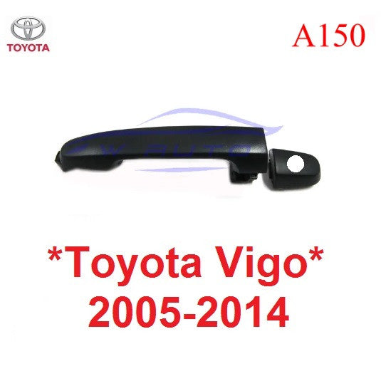 มือดึงประตู มีรู Toyota Vigo Vios Altis โตโยต้า 2003 - 2012 วีโก้ วีออส อัลติส มือเปิดนอก ที่ดึงประตู มือเปิดประตูนอก