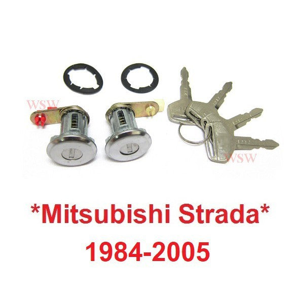 กุญแจประตู 1ชุด MITSUBISHI L200 STRADA 1984  - 2005 CYCLONE กุญแจรถยนต์ กุญแจรถ มิตซูบิชิ สตราด้า ไซโคลน กลอนประตู