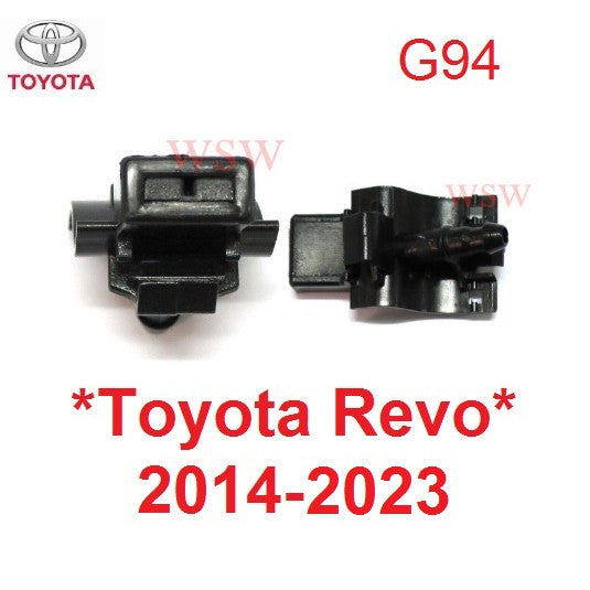 หัวฉีดน้ำฝน โตโยต้า รีโว่ 2014 - 2022 ที่ฉีดน้ำกระจก TOYOTA REVO หัวฉีดน้ำกระจกหน้า วีออส แคมรี่ อัลติส ปุ่มฉีดน้ำฝน - Image 9