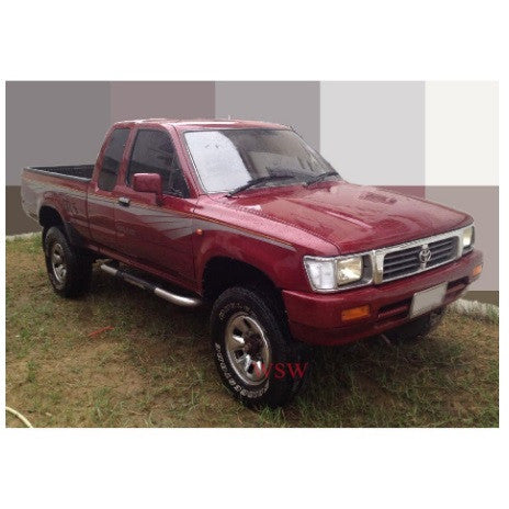 กระจกมองมุม Toyota Surf 4WD 1988 - 1997 Hilux Mighty -X กระจกฝากระโปรง โตโยต้า ไมตี้เอ็กซ์ 4WD กระจกหน้ารถ กระจกติดมุม - Image 4