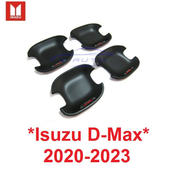 เบ้ามือจับ Isuzu D-Max dmax 2020 2021 2022 2023 อีซูซุ ดีแม็กซ์ d max เบ้ากันรอย ถาดรองมือเปิดประตู ครอบมือเปิด ดีแมค - Image 2