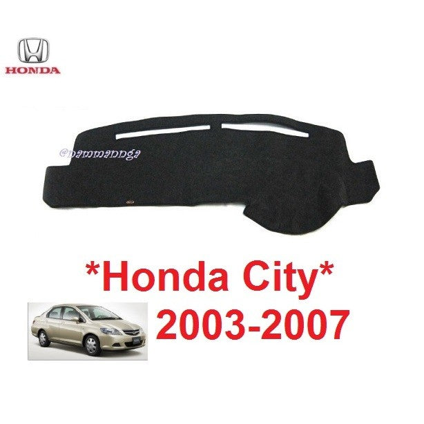 พรมปูคอนโซลหน้ารถ Honda City 2003 2004 2005 2006 2007 ZX ฮอนด้า ซิตี้ แผงหน้าปัด พรมหน้ารถ พรมคอนโซล พรมในรถ