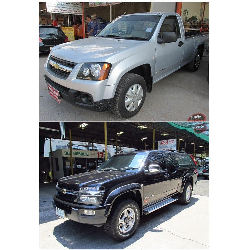 ครอบมือเปิด 1ชุด Isuzu Dmax 2002 2003 - 2011 ดำด้าน อีซูซุ ดีแม็ค ดีแม็กซ์ เชฟโรเลต โคโลราโด้ Colorado ครอบมือเปิดท้าย - Image 5