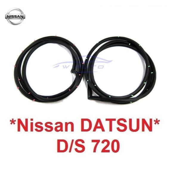 ยางประตู ยางขอบประตูหน้า 1980-1985 Nissan Datsun 720 นิสสัน ดัทสัน คิ้วยางขอบประตู ยางขอบประตู - Image 9