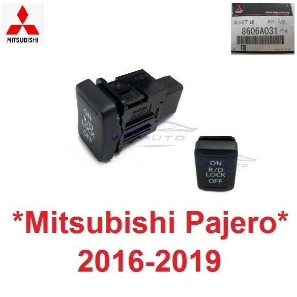 ปุ่ม ดิฟล็อค แท้ศูนย์ DIFF LOCK MITSUBISHI PAJERO SPORT 2016 - 2018 มิตซูบิชิ ปาเจโร่ สปอร์ต ปุ่ม สวิทช์ SWITCH