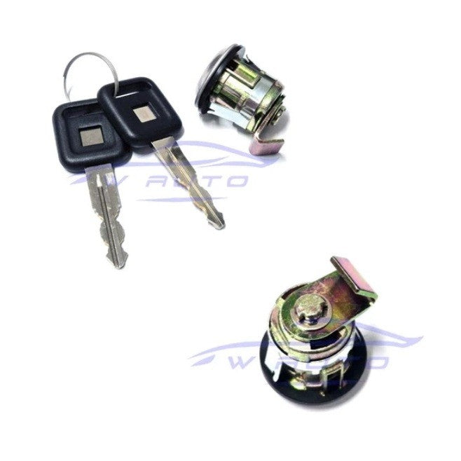 ตามรูป กุญแจฝาถังน้ำมัน 1ชุด ISUZU TF TFR 1988 - 2002 อีซูซุ ทีเอฟอาร์ ทีเอฟ กลอนฝาถังน้ำมัน กุญแจ ฝาถัง ฝาถังน้ำมัน - Image 3