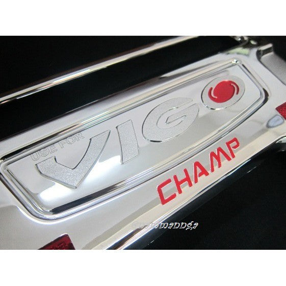 ครอบมือเปิดท้าย Hilux Vigo Champ 2005-2014 โครเมี่ยม Toyota โตโยต้า วีโก้ แชมป์ ครอบมือดึงท้าย รถ เบ้ามือเปิด ท้าย - Image 2