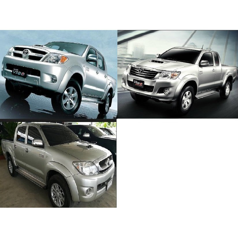 ครอบมือเปิดประตู Toyota Vigo Vios Altis Fortuner 2005-2014 โตโยต้า วีโก้ อัลติส ยาริส วีออส ฟอร์จูเนอร์ ชุบโครเมี่ยม - Image 3