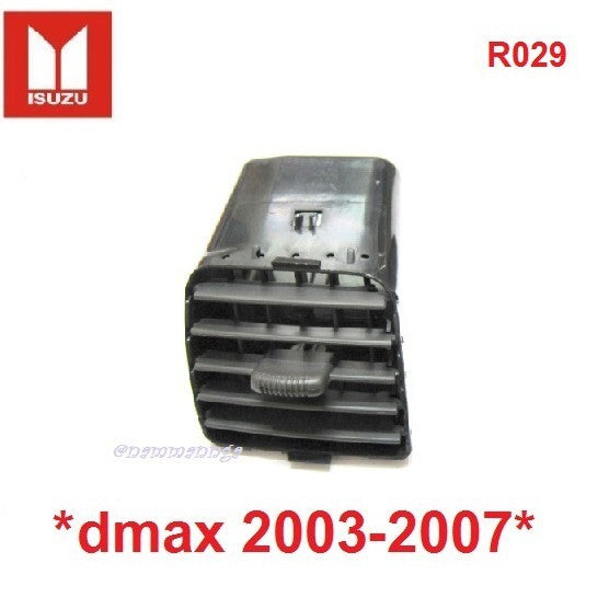 ชิ้นกลางซ้าย ช่องแอร์ ISUZU D-MAX 2003 - 2007 ISUZU HOLDEN RODEO อีซูซุ ดีแม็กซ์ แอร์ ช่องปรับแอร์ กล่องแอร์ #R029 dmax