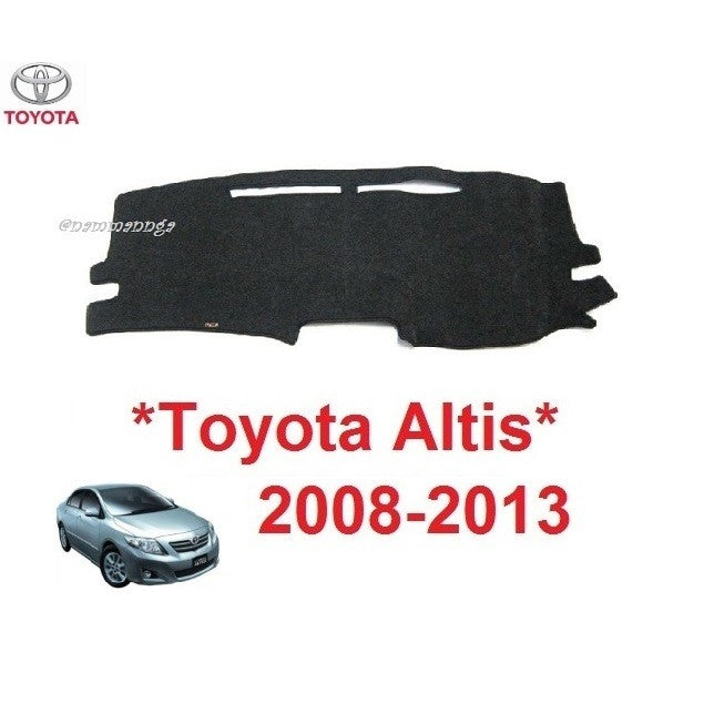 พรมปูคอนโซลหน้ารถ Toyata Altis 2008 - 2013 Toyota Corolla Altis Sedan แผงหน้าปัด พรมคอนโซน พรมหน้ารถ พรมหน้าปัด พรมรถ
