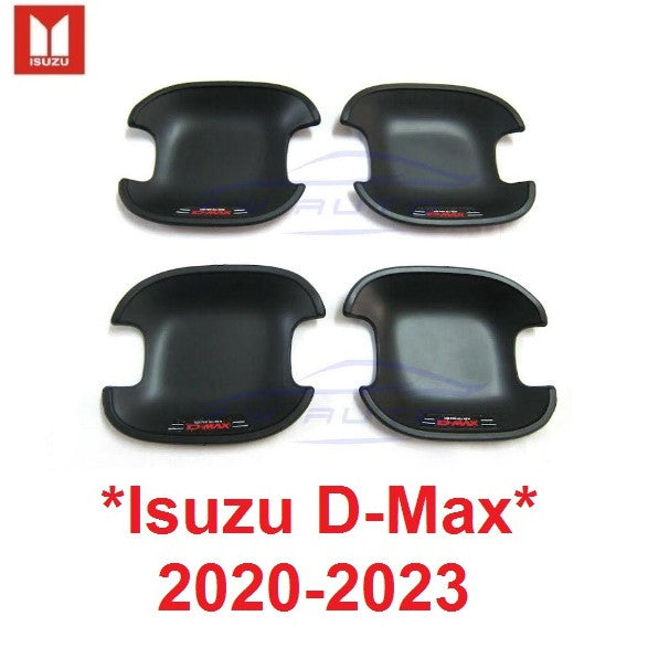 เบ้ามือจับ Isuzu D-Max dmax 2020 2021 2022 2023 อีซูซุ ดีแม็กซ์ d max เบ้ากันรอย ถาดรองมือเปิดประตู ครอบมือเปิด ดีแมค