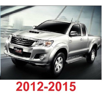1คู่ ขายึดกันชนหน้า Hilux Vigo Champ 2012 - 2014 โตโยต้า วีโก้ แชมป์ ตัวยึดกันชน 2013 พลาสติกยึด กิ๊บล๊อคกันชน Toyota - Image 4