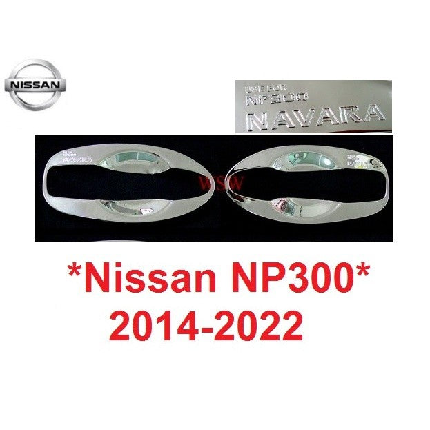 ถาดรองมือเปิดประตู นิสสัน นาวาร่า NP300 2014 - 2022 Nissan เบ้ารองมือเปิด เบ้ากันรอย เบ้ามือจับ ถ้วยรองมือเปิด - Image 7