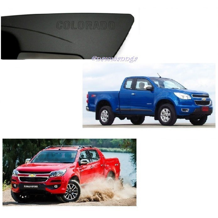 เบ้ามือจับประตู Chevrolet Colorado Storm ดำด้าน เชฟโรเลต โคโลราโด้ เบ้ากันรอย ถาดรองมือเปิดประตู เบ้ารองมือเปิด เบ้ามือ - Image 2