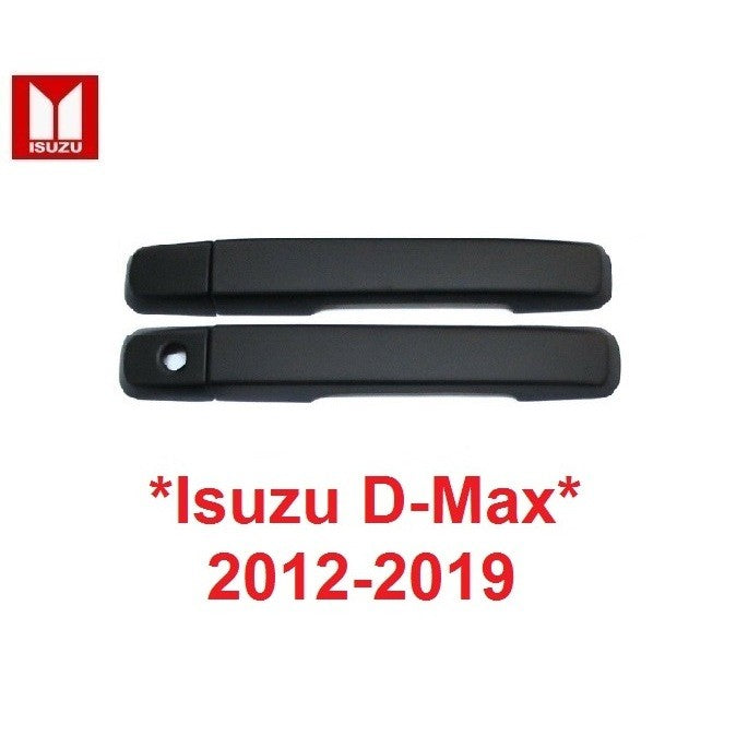 ครอบมือจับ ประตู สีดำด้าน Isuzu D-Max 2012 - 2019 อีซูซุ ดีแม็กซ์ 1.9 DMAX มือดึง มือเปิด ดีแม็ค กันรอย ที่ดึง - Image 6