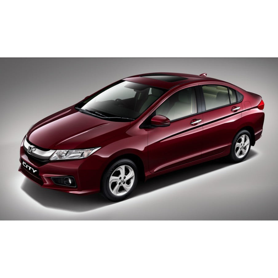 สีโครเมี่ยม ครอบมือจับประตู HONDA CITY 2014 - 2019 ฮอนด้า ซิตี้ รุ่นรองTop ครอบมือดึง ครอบมือเปิดประตู - Image 3