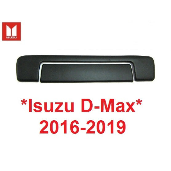 ครอบมือเปิดท้าย สีดำด้าน อีซูซุ ดีแม็ค 2016 - 2019 ดีแม็กซ์ ออลนิว สเทล ครอบมือเปิดฝาท้าย มือเปิด d-max Isuzu Dmax