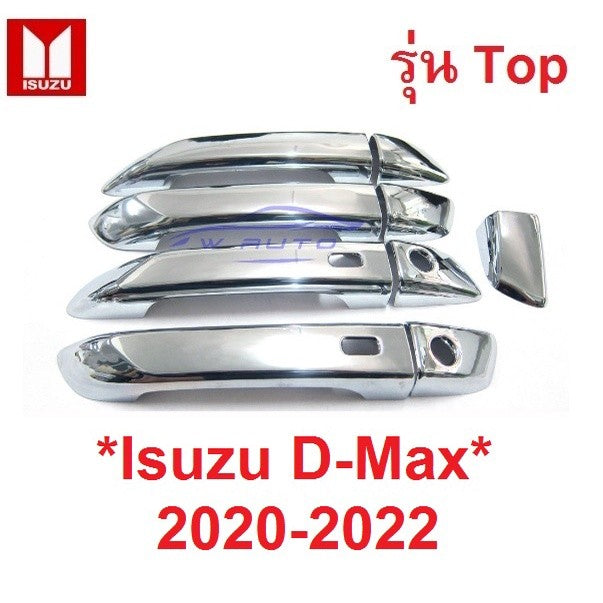 ตัวTop ครอบมือจับประตู Isuzu DMAX D-Max Mu X 2020-2022 รถกระบะ อีซูซุ ดีแม็กซ์ มิวเอ็กซ์ MUX ครอบมือเปิดประตู ประตู - Image 9