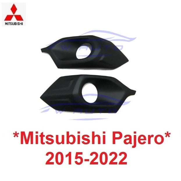 ครอบไฟตัดหมอก มิตซูบิชิ ปาเจโร่ 2015 - 2019 MITSUBISHI PAJERO SPORT ครอบ ไฟสปอร์ตไลท์ 2018 SPOTLIGHT ครอบสปอตไลท์