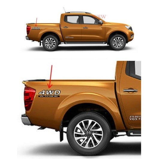 สีดำด้าน ครอบไฟสปอตไลท์ NISSAN NAVARA D23 NP300 4WD 2014 - 2020 นิสสัน นาวาร่า ครอบไฟตัดหมอก ครอบสปอตไลต์ spotlight - Image 4
