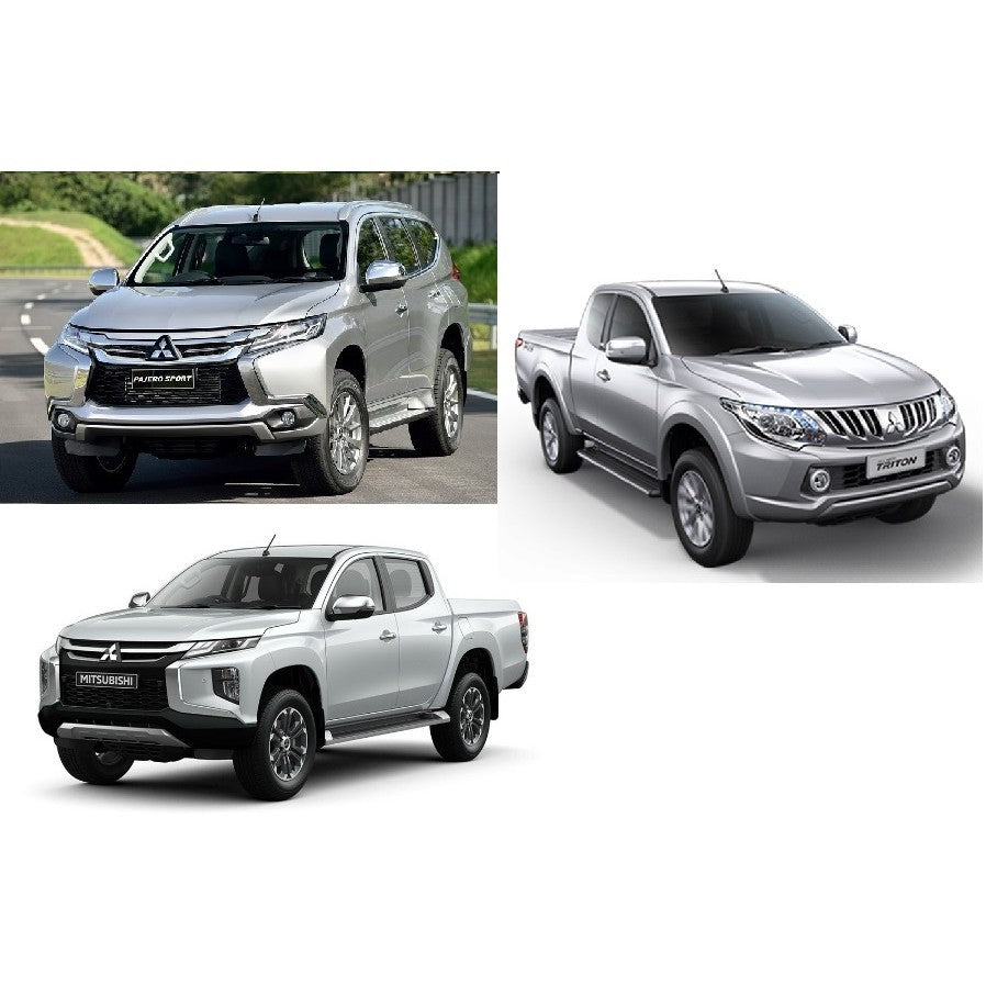 สีโครเมี่ยมครอบมือจับประตู TOP MITSUBISHI TRITON 2015 - 2022 มิตซูบิชิ ไทรทัน ปาเจโร ครอบมือดึงประตู ครอบมือเปิดประตู - Image 3