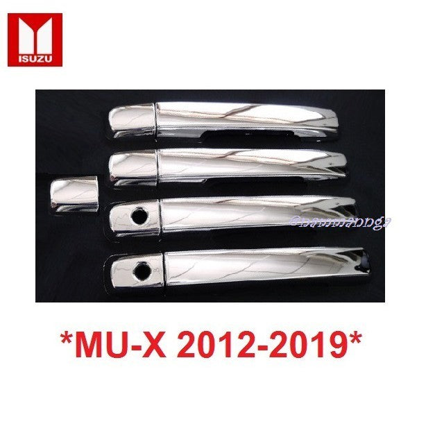ครอบมือจับประตู 2012-2018 อีซูซุ มิวเอ็กซ์ MU-X โครเมี่ยม ครอบมือดึง Isuzu MUX SUV ครอบมือเปิดประตู ครอบมือจับ มือเปิด