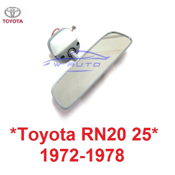 ตัวเตี้ย กระจกมองหลัง TOYOTA HILUX 1972 - 1978 ในเก๋ง 2WD โตโยต้า อาร์เอ็น RN 20 RN25 ในรถ ส่องหลัง