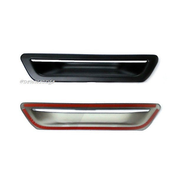 สีดำด้าน ครอบมือเปิดท้าย FORD EVEREST SUV 2015-2019 ฟอร์ด เอเวอเรสต์ เบ้ารองมือเปิดประตู ท้ายรถ กันรอย ถ้วยมือเปิดท้าย - Image 2