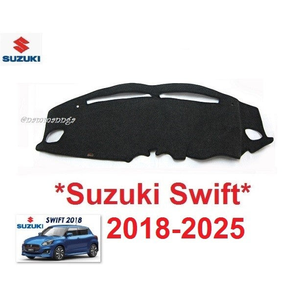 พรมปูคอนโซล Suzuki Swift 2018 - 2023 ซูซูกิ สวิฟ พรมปูคอนโซลหน้ารถ พรมปูแผงหน้าปัด พรมหน้ารถ พรมคอนโซน พรมหน้า