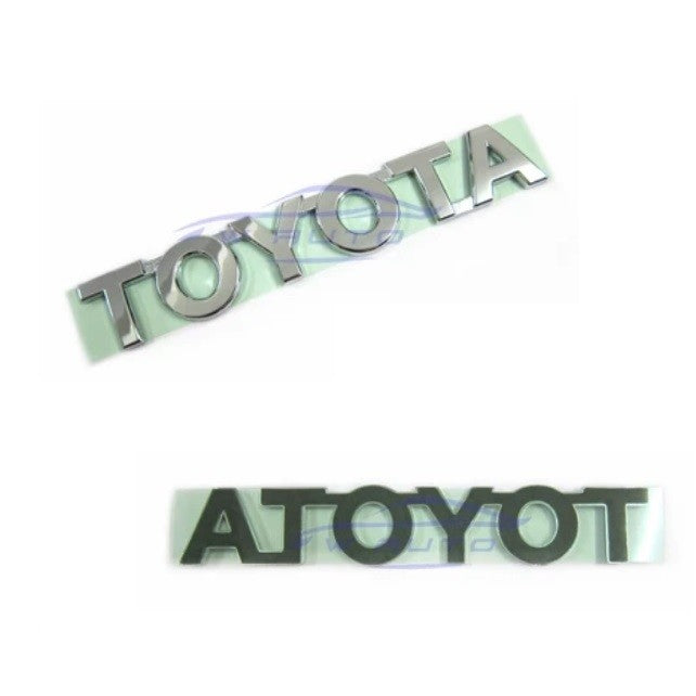 TOYOTA แท้ศูนย์ ตัวใหญ่ VIGO 2005 - 2014 ตัวหนังสือ วีโก้ แชมป์ CHAMP logo โตโยต้า โลโก้ ป้ายท้ายกระบะ ฝาท้าย กระบะ - Image 2