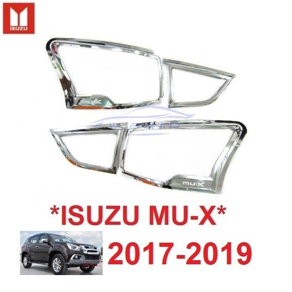 MU-X ครอบไฟท้าย 2017 2018 2019 สีดำด้าน อีซูซุ มิวเอ็กซ์ ครอบไฟ ฝาไฟท้าย รถยนต์ แต่งไฟ MU X Isuzu MUX - Image 8