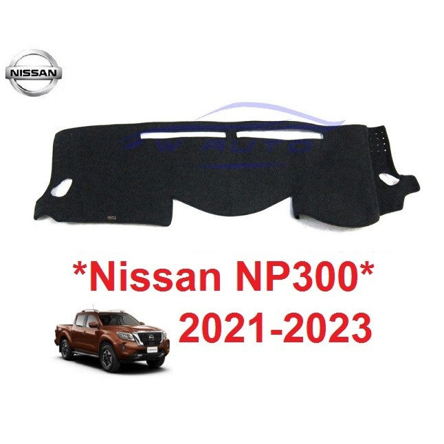 พรมปูคอนโซลหน้ารถ Nissan Navara NP300 2021 2022 2023 นิสสัน นาวาร่า พรมหน้า D24 พรมปูคอนโซล พรมปูแผงหน้าปัด
