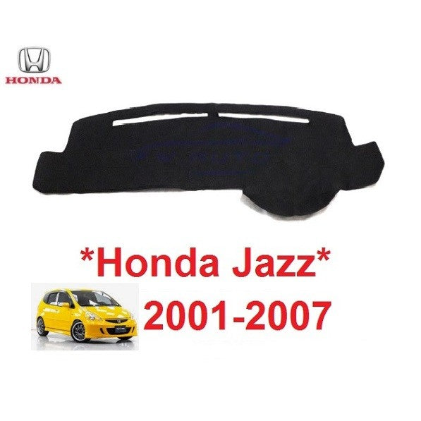 พรมปูแผงหน้าปัด Honda Jazz 2001 - 2007 ฮอนด้า แจ๊ส พรมหน้ารถ พรมคอนโซล พรม พรมปูคอนโซลหน้ารถเก๋ง 2005 พรมปูคอนโซลหน้ารถ