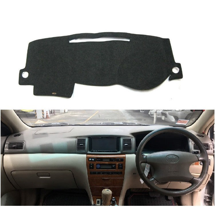 พรมปูคอนโซลหน้ารถ รุ่นหน้าหมู Toyota Corolla Altis 2001 2003 2004 -2007 โตโยต้า อัลติส ปูแผงหน้าปัด พรมหน้ารถ พรมคอนโซน - Image 2