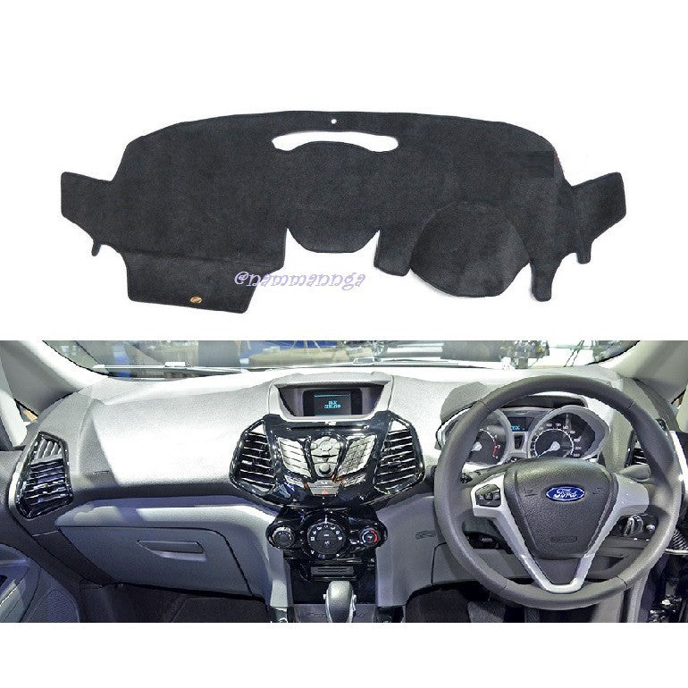 พรมคอนโซล Ford Ecosport 2013 - 2017 ฟอร์ด เอคโค่สปอร์ต พรมปูแผงหน้าปัด พรมหน้ารถ พรมหน้าปัด พรมหน้า พรมปูคอนโซลหน้ารถ - Image 2