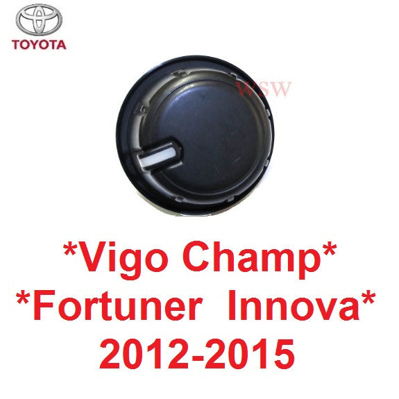 1ชิ้น ลูกบิดแอร์ ปุ่มแอร์ TOYOTA VIGO CHAMP 2012 - 2015 โตโยต้า วีโก้ แชมป์ ปุ่มปรับแอร์ ฟอร์จูเนอร์ อินโนว่า INNOVA