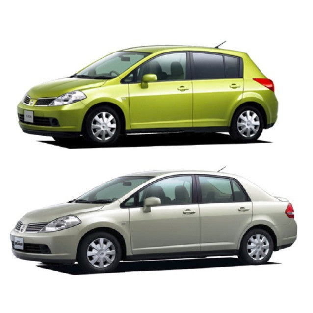 พรมปูคอนโซลหน้ารถ Nissan Tida นิสสัน ทีด้า 2006 - 2013 พรมรถเก๋ง Tiida 2007 2008 2009 2010 2011 พรมหน้ารถ พรมหน้าปัด - Image 4