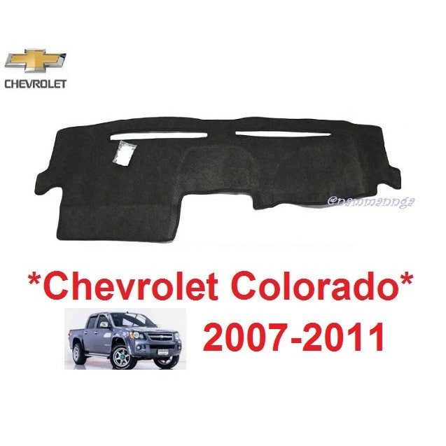 พรมหน้ารถ Chevrolet Colorado 2007 2008 2009 2010 2011 เชฟโรเลต โคโลราโด้ เก่า พรมปูคอนโซลหน้ารถ พรมปูแผงหน้าปัด คอนโซน