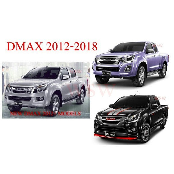 สีดำด้าน เบ้ากันรอย Isuzu DMAX D-Max Stealth 2012 - 2019 อีซูซุ ดีแม็ค เบ้ามือจับประตู เบ้ามือเปิด ถาดรองมือเปิดประตู - Image 4