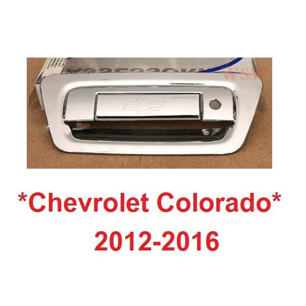 ครอบเบ้าท้าย ครอบมือเปิดท้าย CHEVROLET COLORADO 2012-205 เชฟโรเลต โคโลราโด้ ถาดรองมือเปิด ประตูหลัง เบ้ารองมือเปิด ถ้วย
