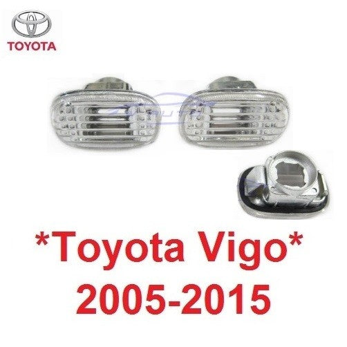 ไฟเลี้ยว TOYOTA HILUX VIGO 2005 - 2015 FORTUNER ALTIS CAMRY VIOS RAV4 ไฟสัญญาณ โตโยต้า วีโก้ ฟอร์จูนเนอร์ ไฟแก้ม