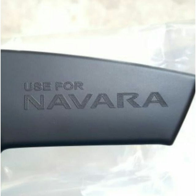 ครอบมือเปิด เบ้ากันรอย Nissan Navara D40 2005 - 2013 ดำด้าน นิสสัน นาวาร่า ถาดรองมือเปิดประตู เบ้ามือจับประตู เบ้ารองมือ - Image 2